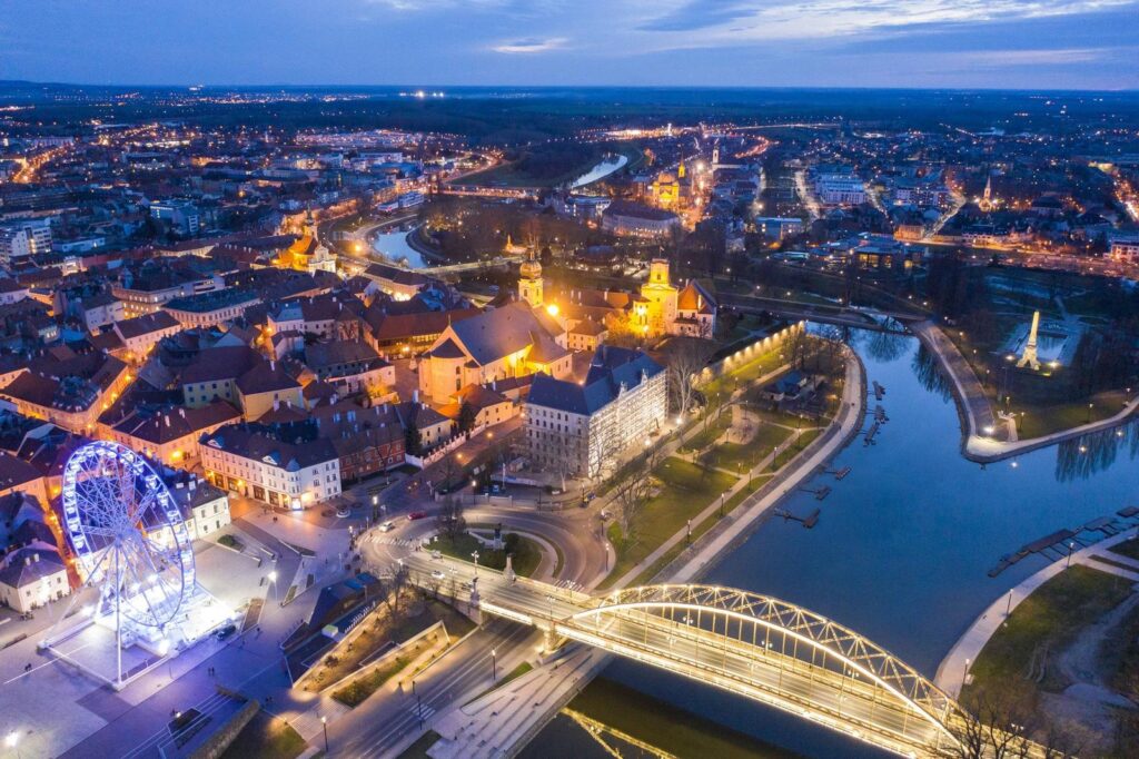 Győr látképe